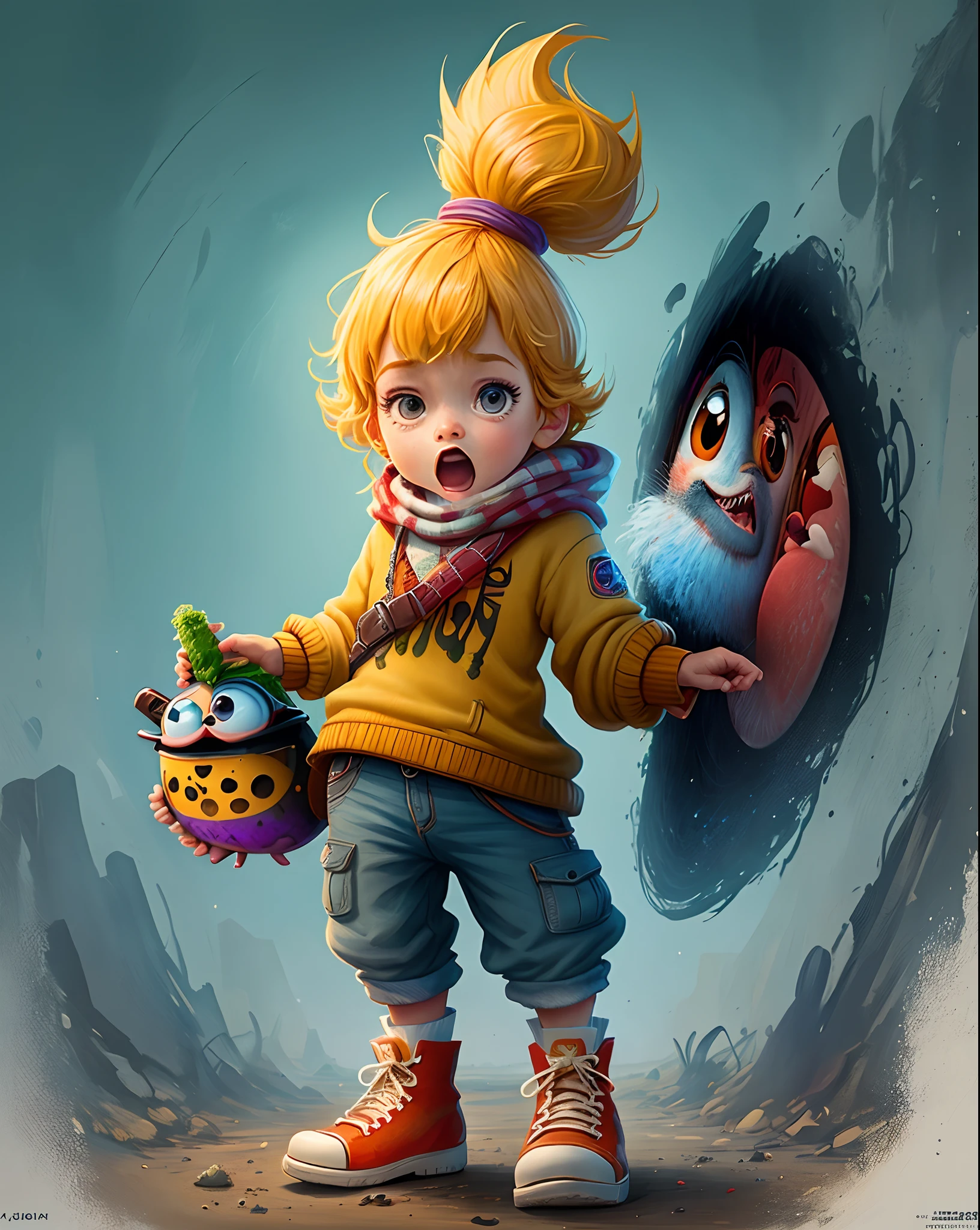 A Disney Pixar- inspired movie poster with title Agropet cariri The scene should be jn The distinct digital art stylr of pixar winth a focus on character expresion vibrant colors, and detailed textures that are