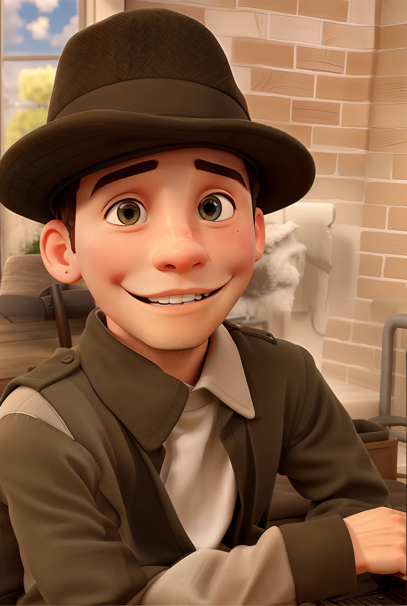 Boy happy