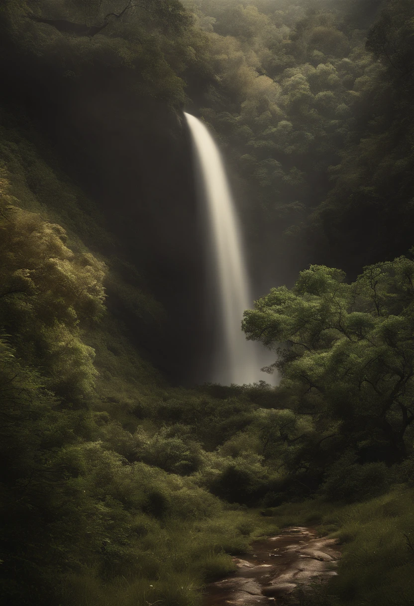 foto fotorrealista do terreno natural com cavado um buraco, fechado em placa de Petri, master part, ultra high-resolution, (fotorrealista:1.4), Cinema lighting, insanamente detalhado, hyper realistic, design intrincado, detalhes finos, octan render