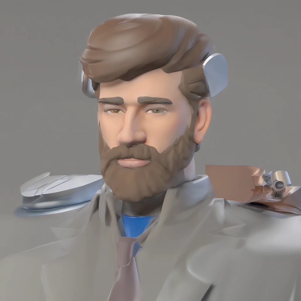 Tácio adult man, trabalha consertando microscopio, cabelo ruivo, pouca barba