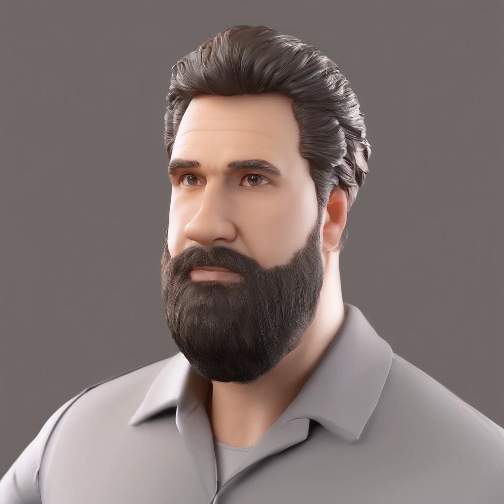 Tácio adult man, trabalha consertando microscopio, cabelo ruivo, pouca barba
