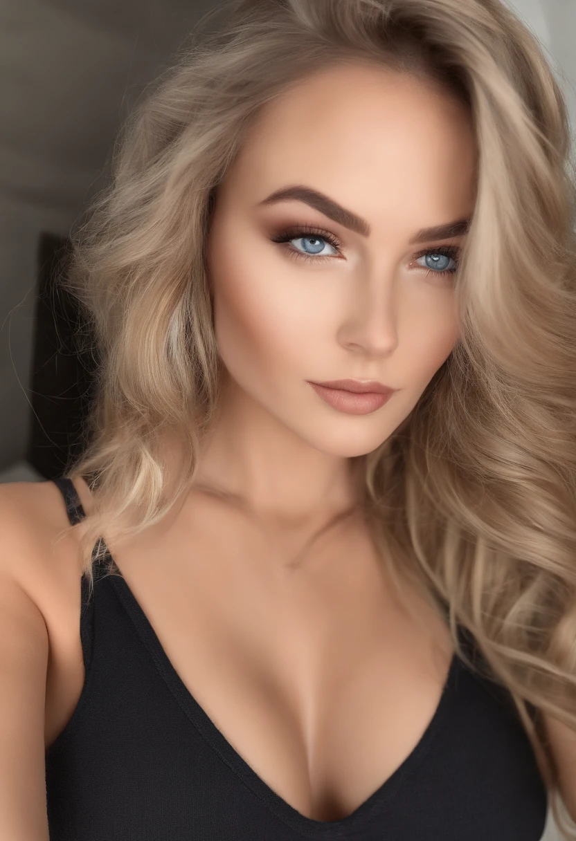 arafed frau voll , Sexy girl with blue eyes, ultra realistisch, Akribisch detailliert, portrait sophie mudd, blonde hair and large eyes, Selfie einer jungen Frau, Augen im Schlafzimmer, Violet Myers, ohne Make-up, Natural makeup, Blick direkt in die Kamera, Gesicht mit Artgram, dezentes Make-up, Stunning full body standing, Im Badezimmer, Large bust, zeigend, Kein BH, no floors,Stunning full body shot in a bedroom, medium to large chest, exposed breast, exposed bottoms, Nichts tragen, zeigend, rasierter unterer Bereich,, fully. , bare body, atomar perfekte Brust, large chest