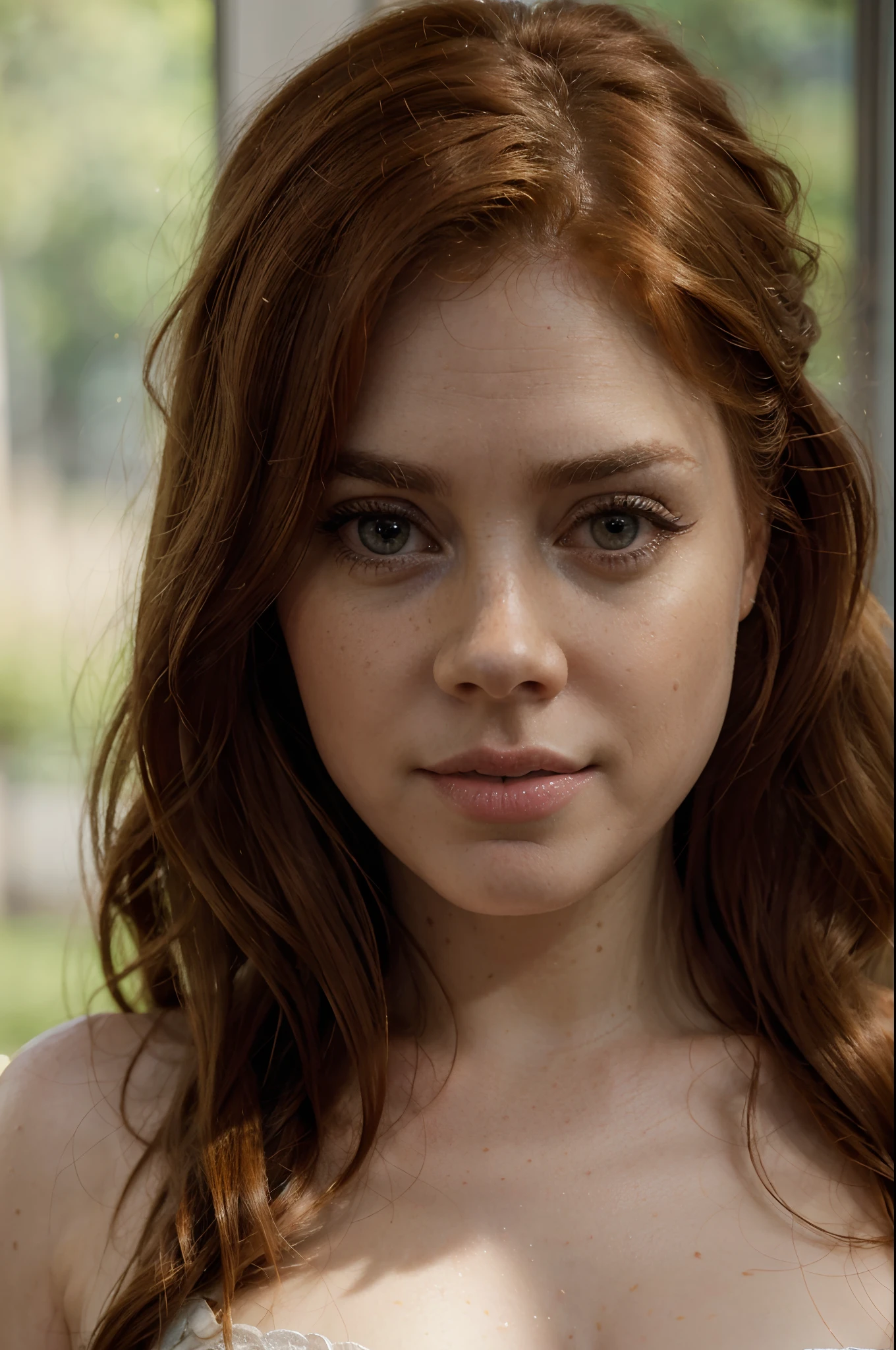 A ginger haired woman in her mid-20s
