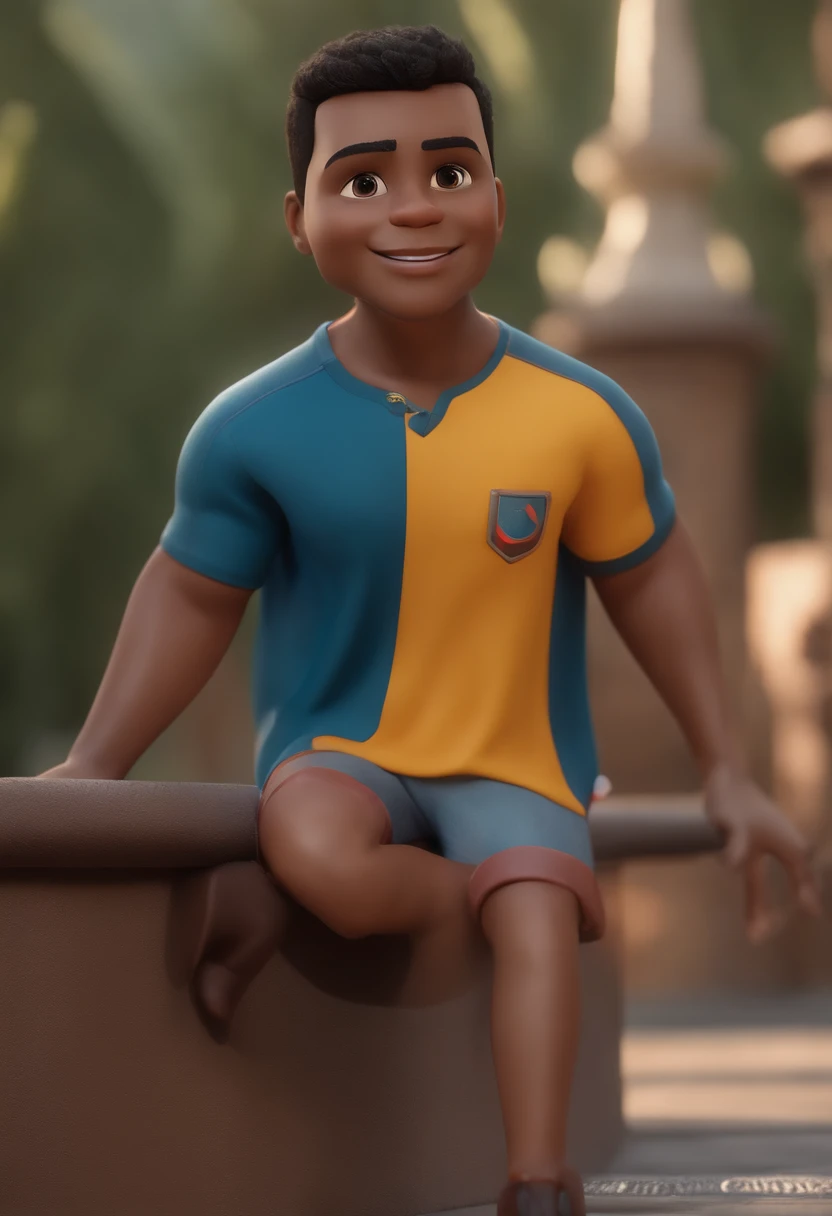 "30-year-old man posing for photo portrait", cabello negro y corto con raya a la izquierda, ojos marrones, dark complexion, rostro cuadrado, with light blue shirt, latino, peruano, pieza maestra, realista, high resolusion, alta calidad, Calidad extremadamente alta, La mejor calidad, Ultra detallado, extremadamente detallado, HD, 4k, animation style render, 3D estilizado, 3D render estilizado, Toon renderizar, Personaje 3D, Renderizado 3D estilizado, Personaje de dibujos animados, Personaje de primer plano, (Estilo Pixar) (Obra maestra:1.2) (Bokeh) (La mejor calidad) (Piel detallada) (Textura detallada) (8k) (arcilla) (cinematic lighting) (foco nítido.