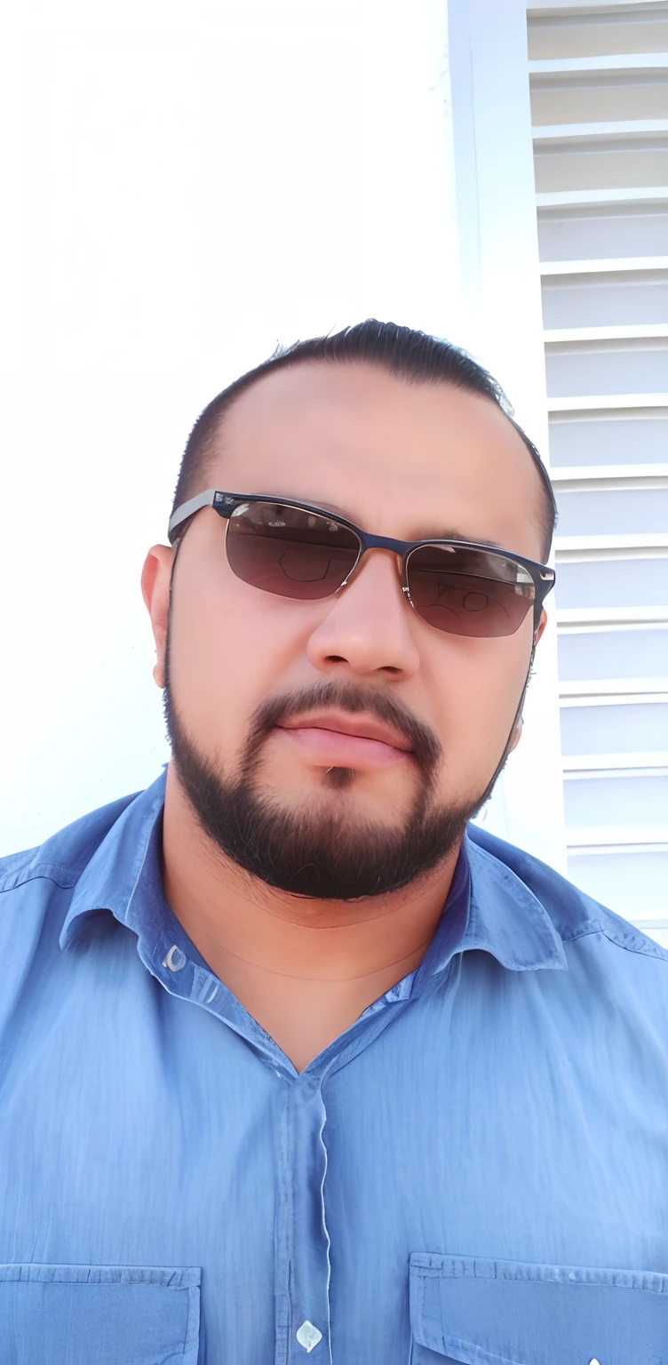 Araffe man with sunglasses and beard wearing a blue shirt, andres rios, david rios ferreira, Carlos Ortega Elizalde, Mohamed Chahin, zigor samaniego, Salustiano Garcia Cruz, Arauto Ortega, Cristiano Orrillo, Emad Mostaque, Alex, juan diaz canales, danilo torres, Jose Miguel Romano Francisca