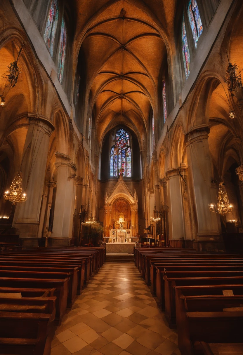 PREGANDO NA IGREJA