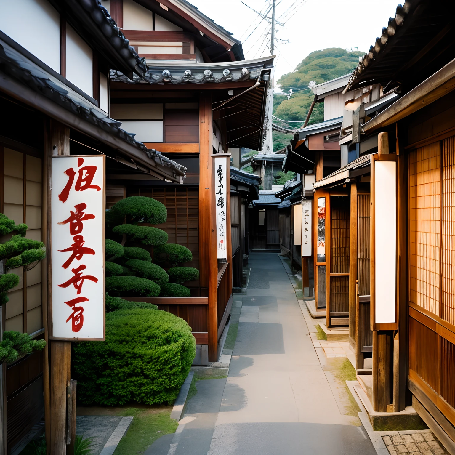 Original scenery of old Japan