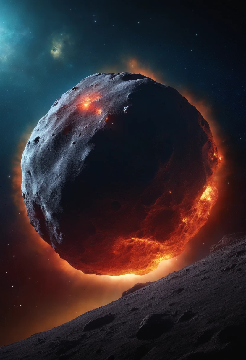 Asteroid on earth