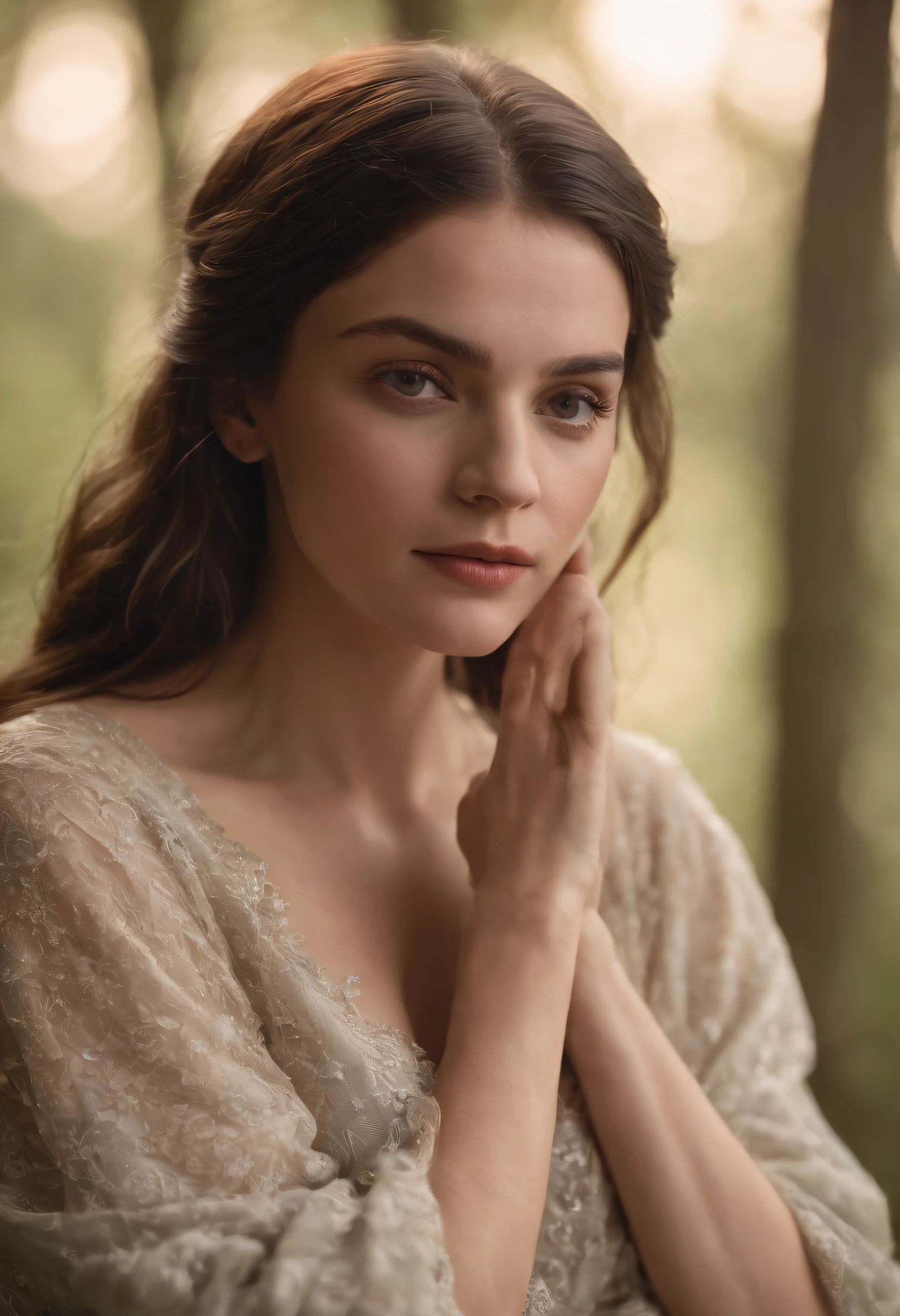 Uma garota.