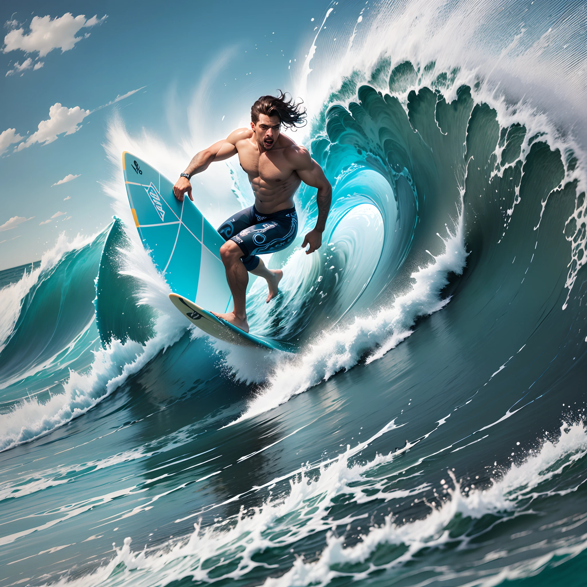 Colagens de surf