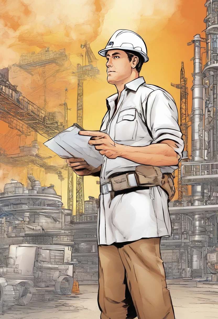 An Art in Drawing of Civil Engineer Profession