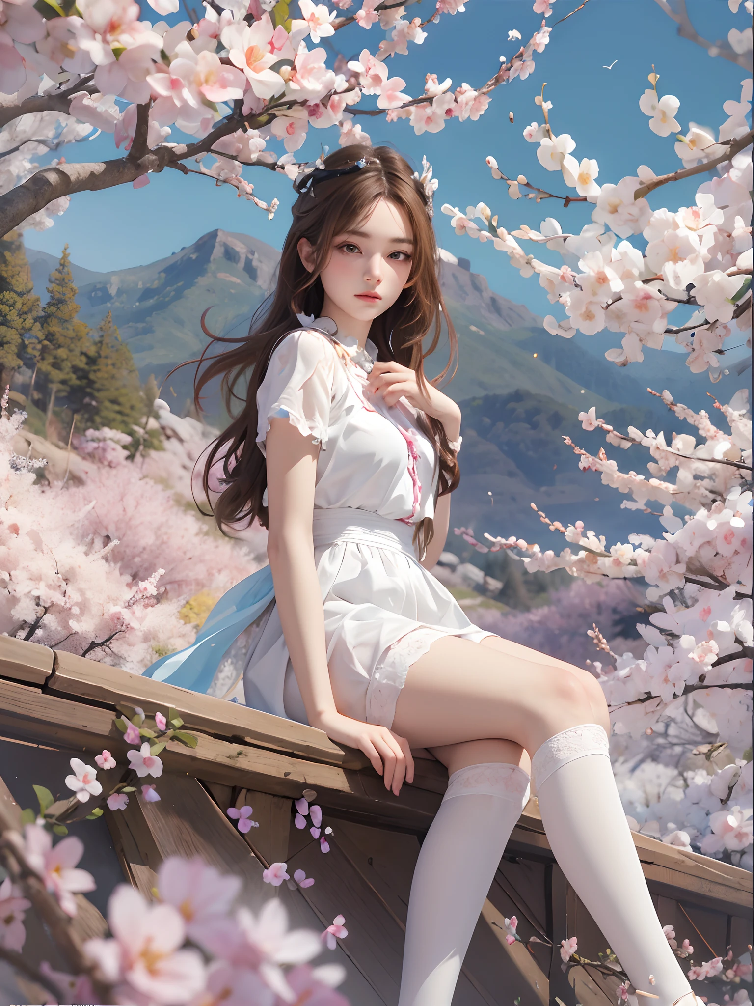 1girl, masterpiece, best quality, 8k, detailed skin texture, detailed cloth texture, beautiful detailed face, intricate details, ultra detailed, a european girl, brown eyes, blonde curly hai, 3D character, Medieval Knight