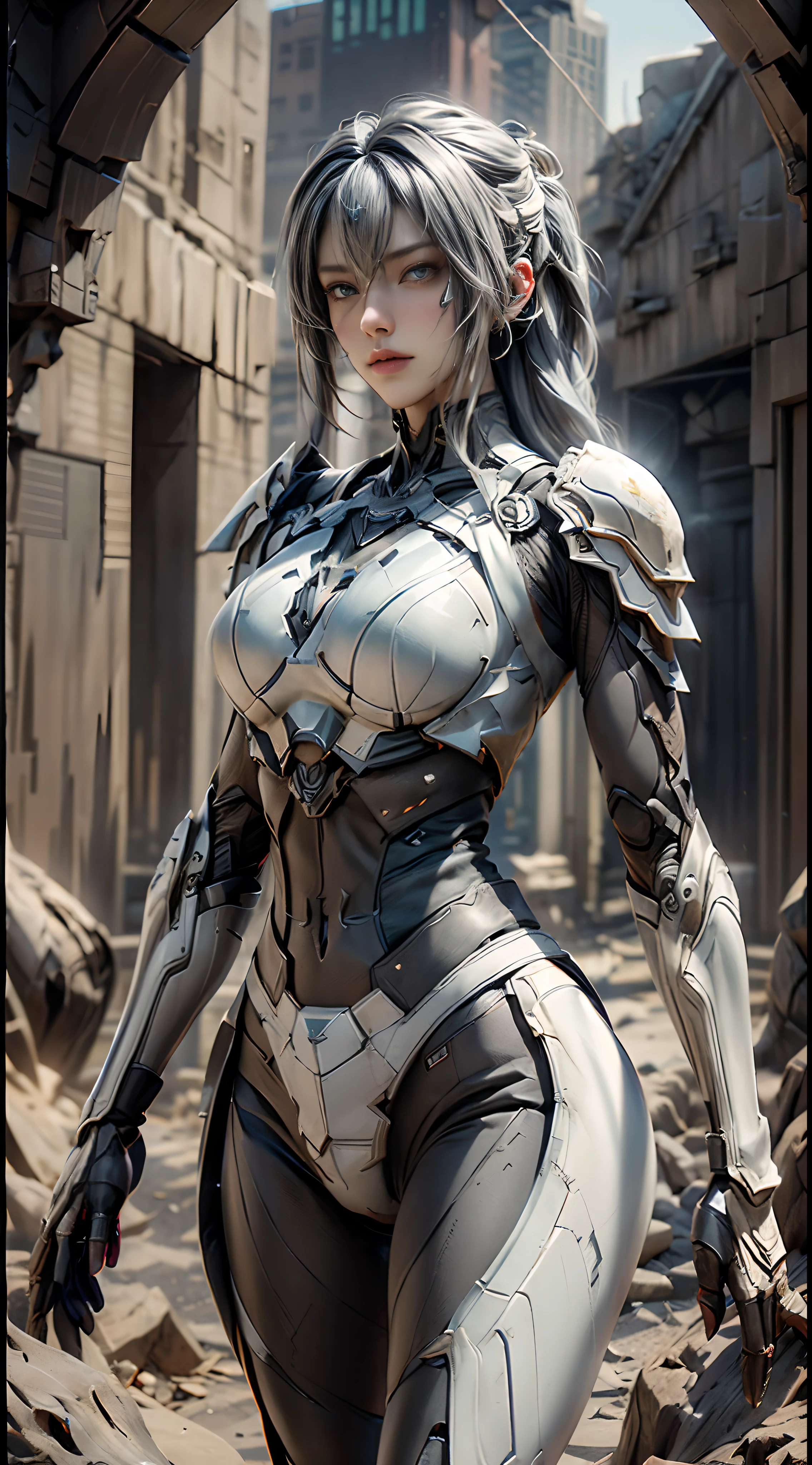 ((top-quality)), ((​masterpiece)), (detaileds:1.4), 。.。.。.。.。.3D, Beautiful Cyberpunk Woman Image,nffsw(HighDynamicRange),Ray traching,NVIDIA RTX,Hyper-Resolution,Unreal 5,Sub-surface scattering,PBR Texturing,Postprocess,Anisotropy Filtering,depth of fields,Maximum clarity and sharpness,multi-layer texture,Albedo and specular maps,Surface Shading,Accurate simulation of light-material interactions,perfectly proportions,Octane Rendering,Two-tone lighting,Wide aperture,Low ISO、White Balance、thirds rule、8K Raw、(((Armor with a black dragon design))),((Clothes are tattered)),((Clothes are stained with dirt or dust))