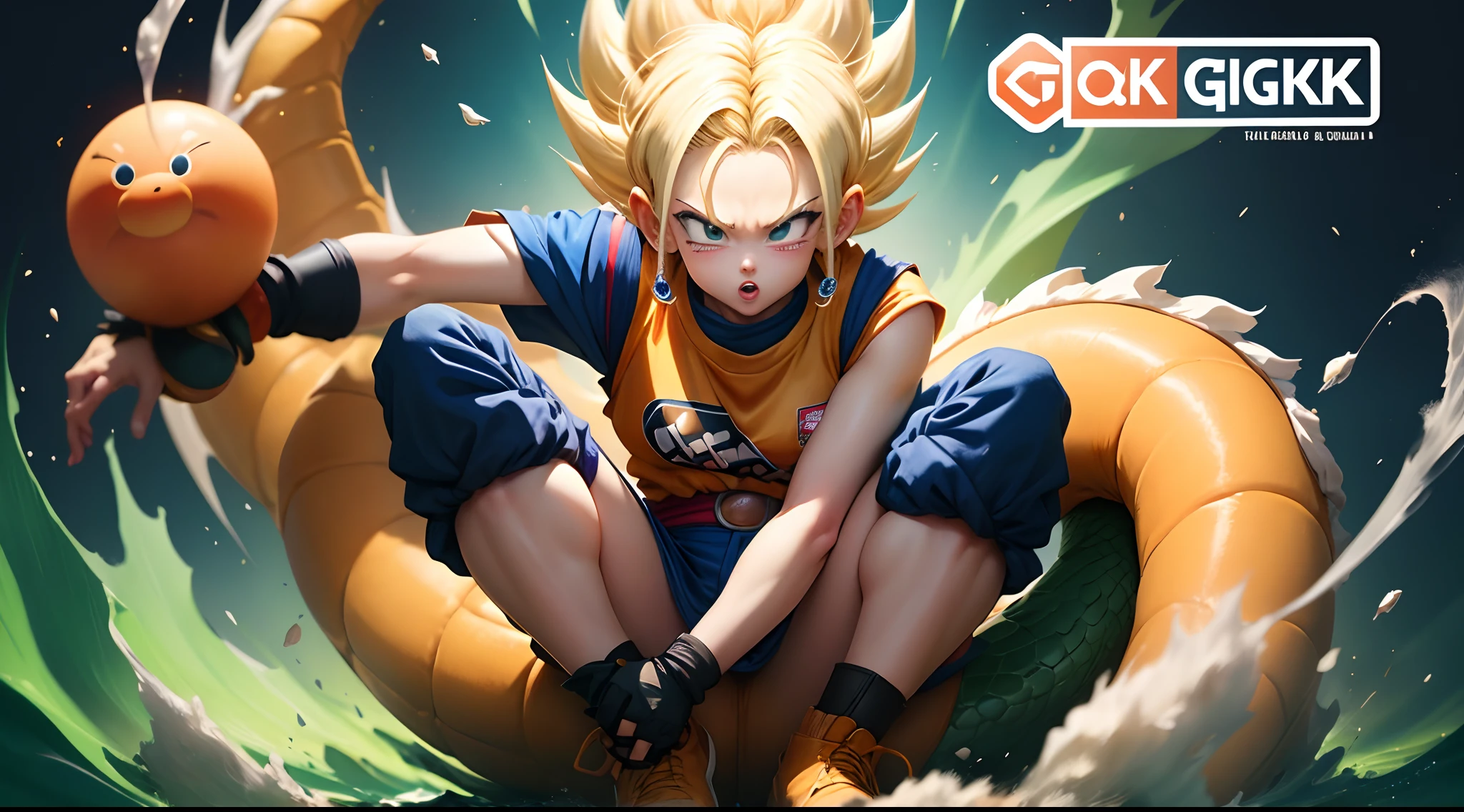 Dragon ball guko logo
for youtube
