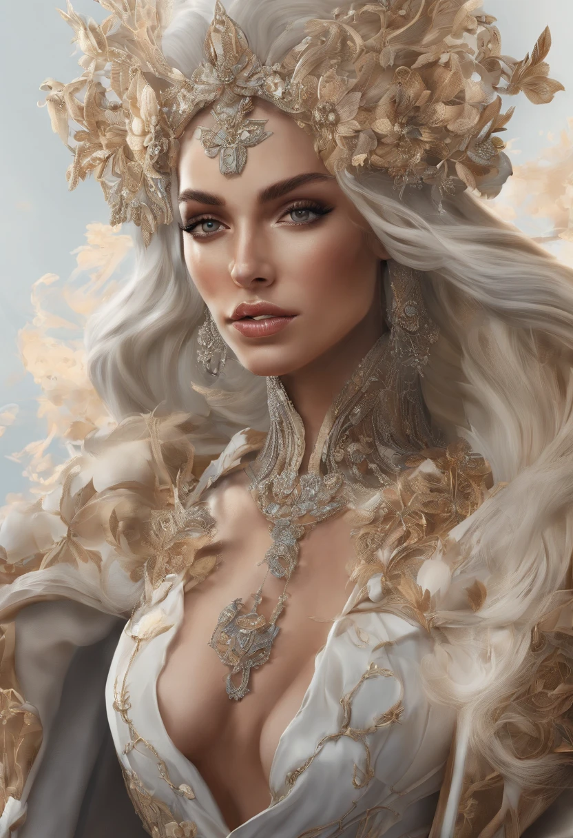 (best quality), Antecedentes detalhados, Nobres orientais, guerreira,artes de combate,segurando alabarda,eles, monster army
