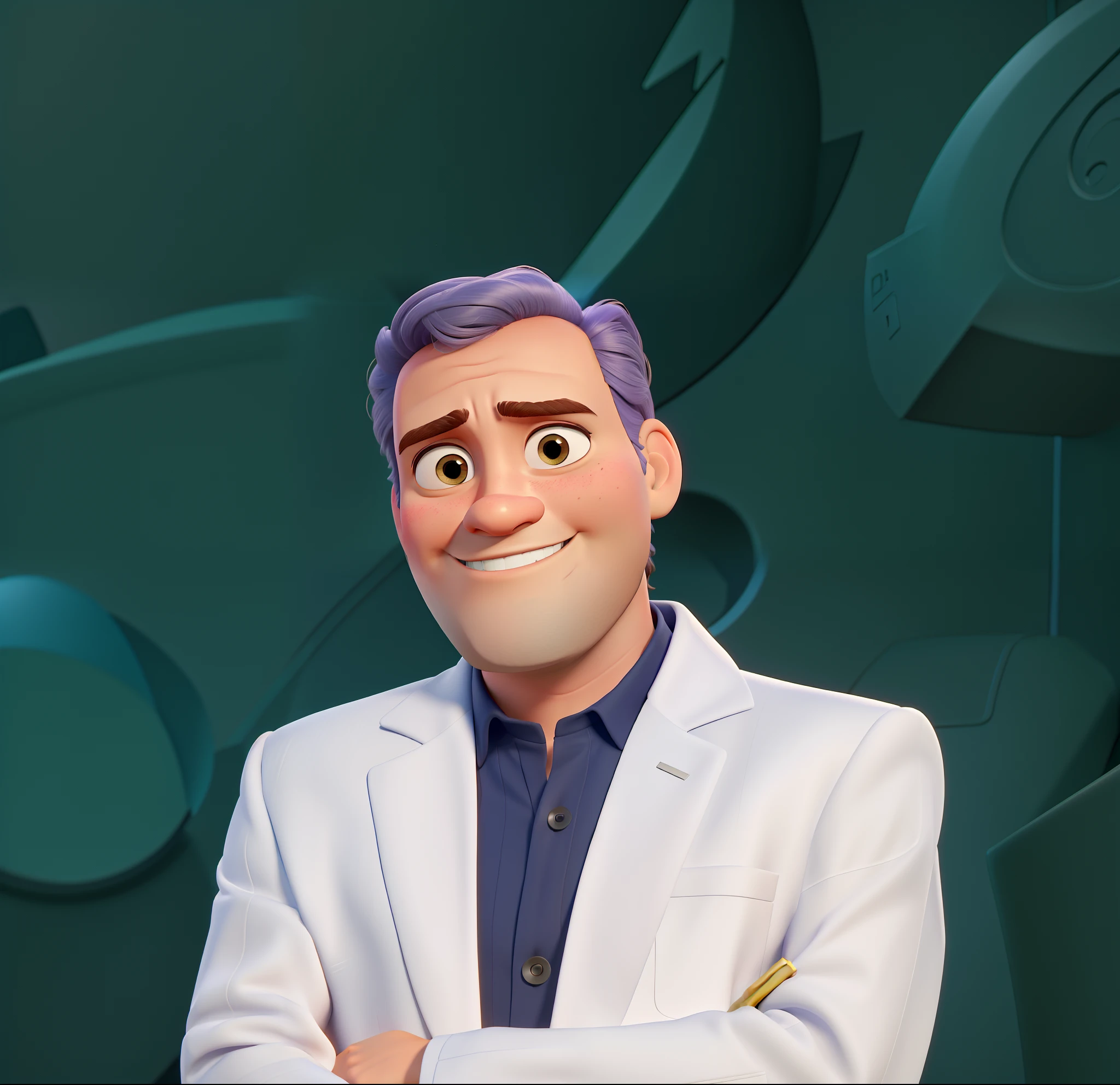 A Disney Pixar Style Doctor, alta qualidade, melhor qualidade