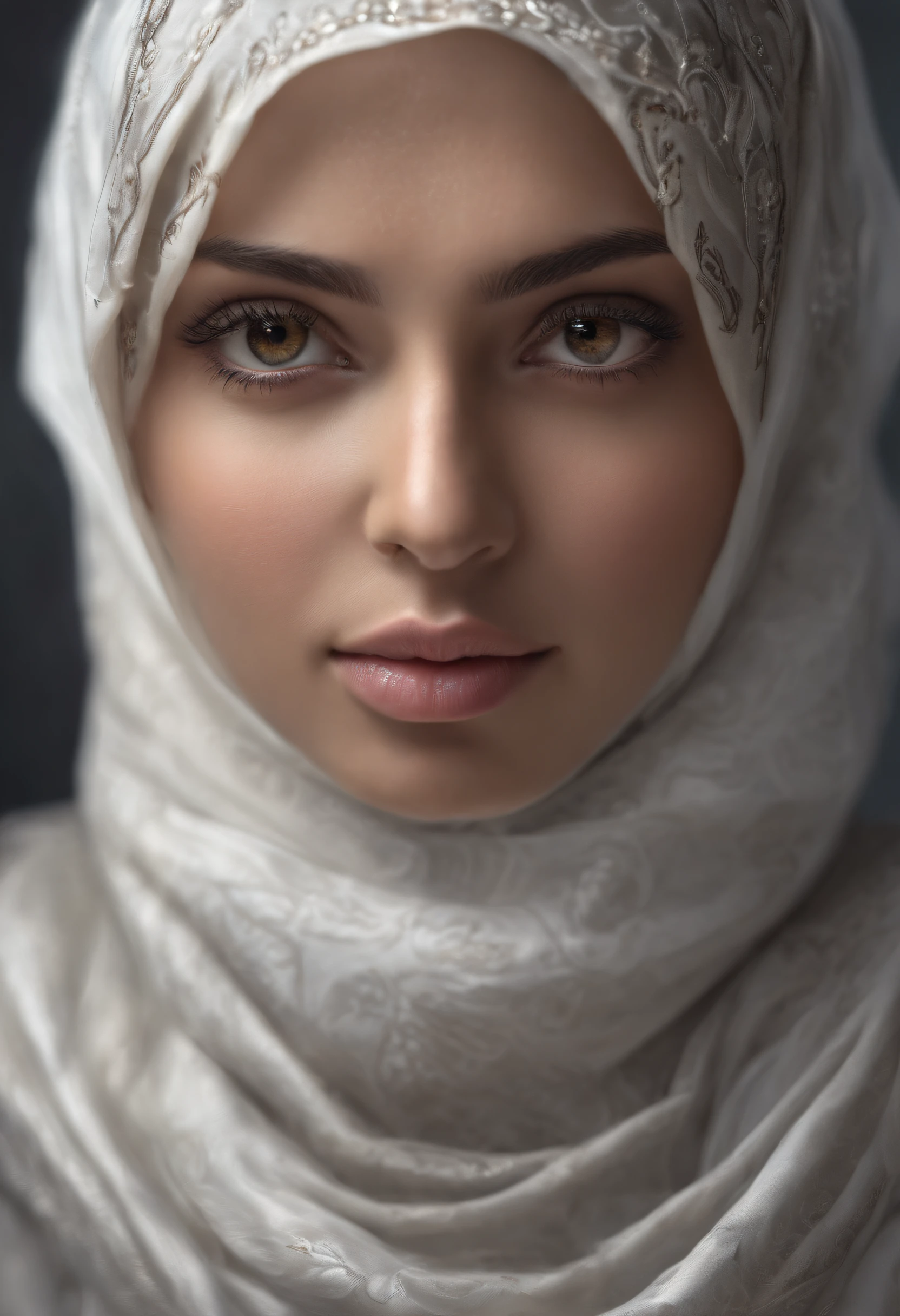 a woman wearing a black scarf and a black scarf, mulher iraniana bonita, Beautiful Arab woman, arabian beauty, face is wrapped in a black scarf, middle eastern skin, retrato muito bonito, Rosto Extremamente Bonito, Mulher muito bonita, belos olhos e rosto, rosto feminino atraente!!!, cara muito bonita, rosto bonito atraente, mulher linda, cara ultra bonita