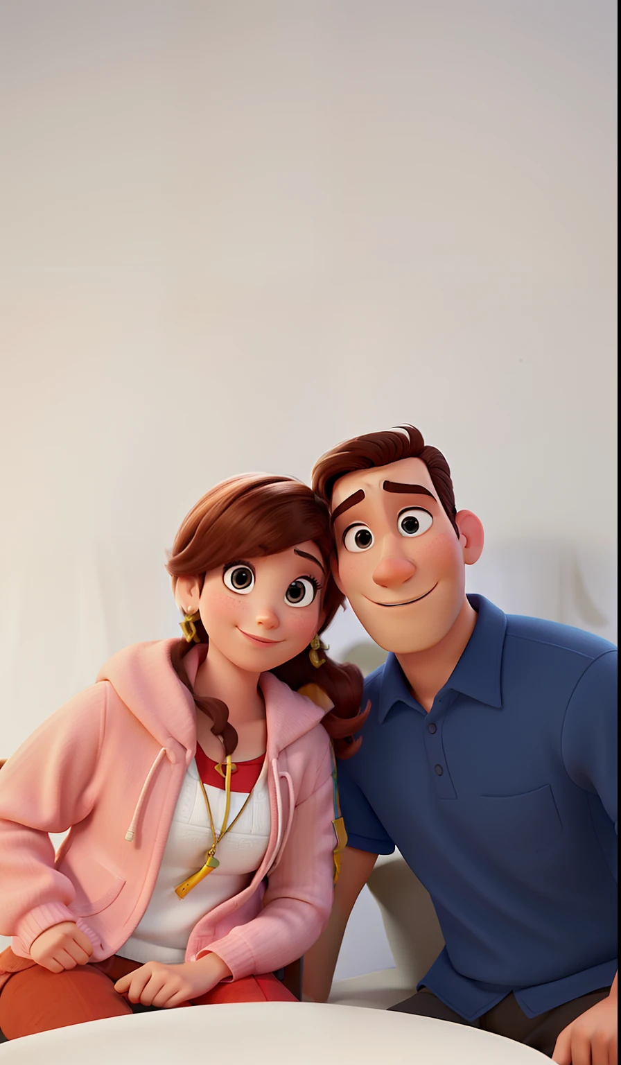 Mulher e homem estilo Disney pixar ,alta qualidade,melhor qualidade