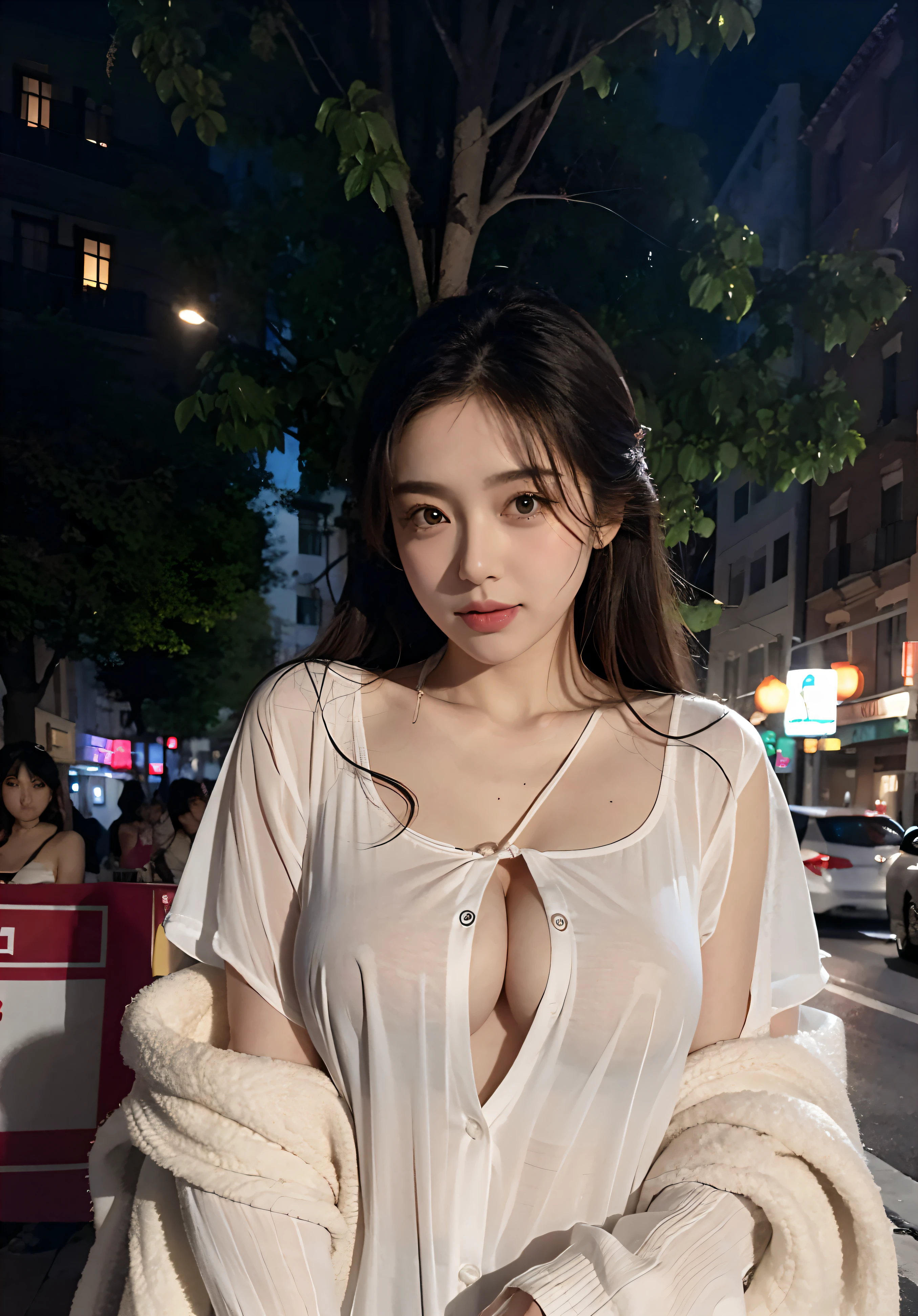 oppai,Hold half of the breast,areola of breast,Take off your clothes,