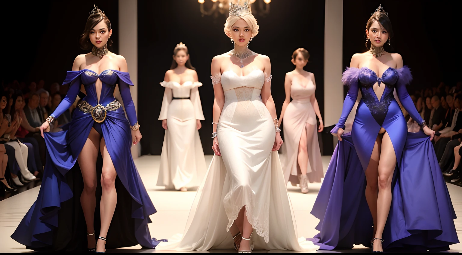 Fashion show , queen size