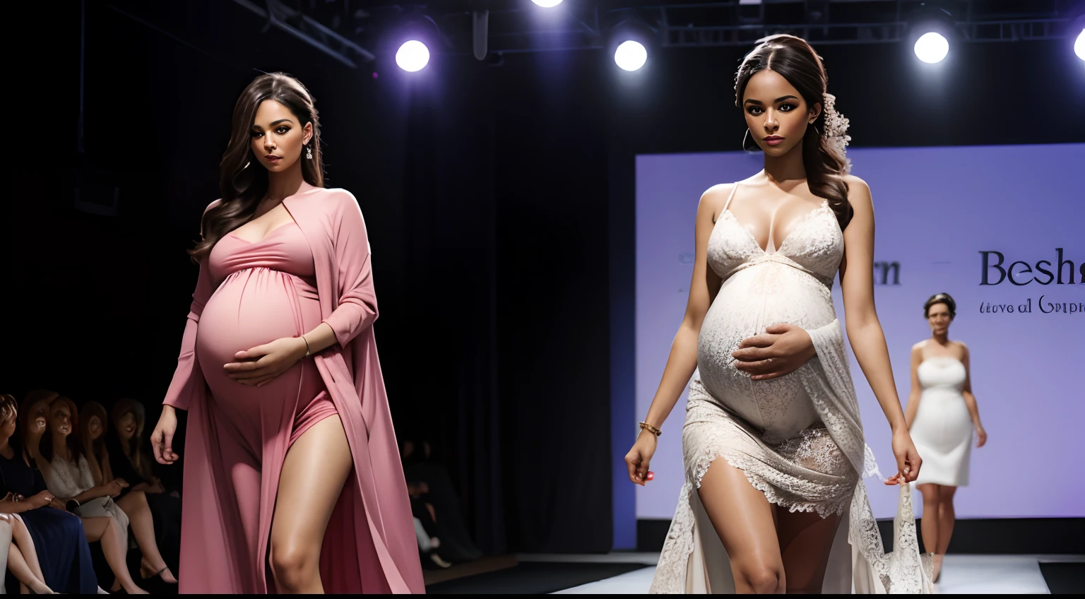 Fashion show ,pregnant