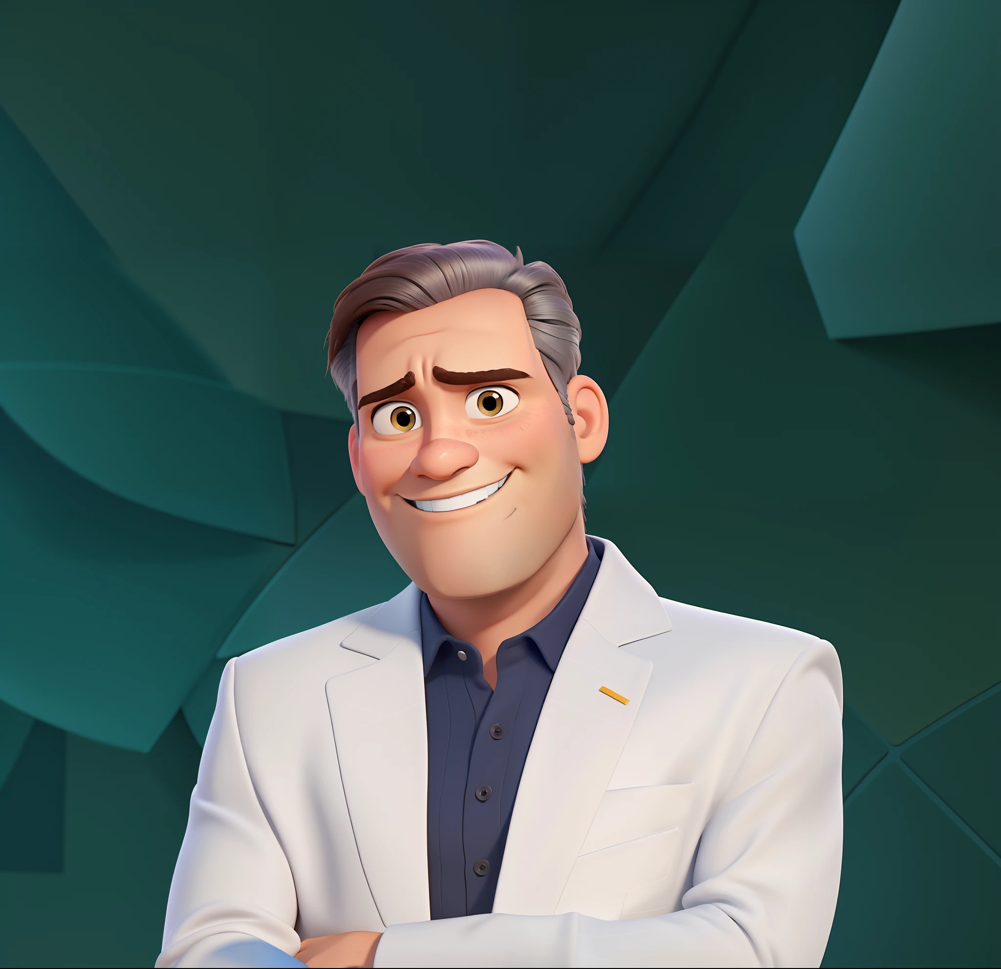 Um homem estilo disney pixar, alta qualidade, melhor qualidade