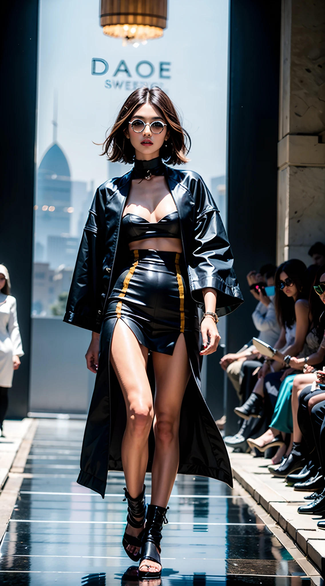 Concept fashion show, Dubai season, Fashion influencer trends, 《French tides》Magazine Trends