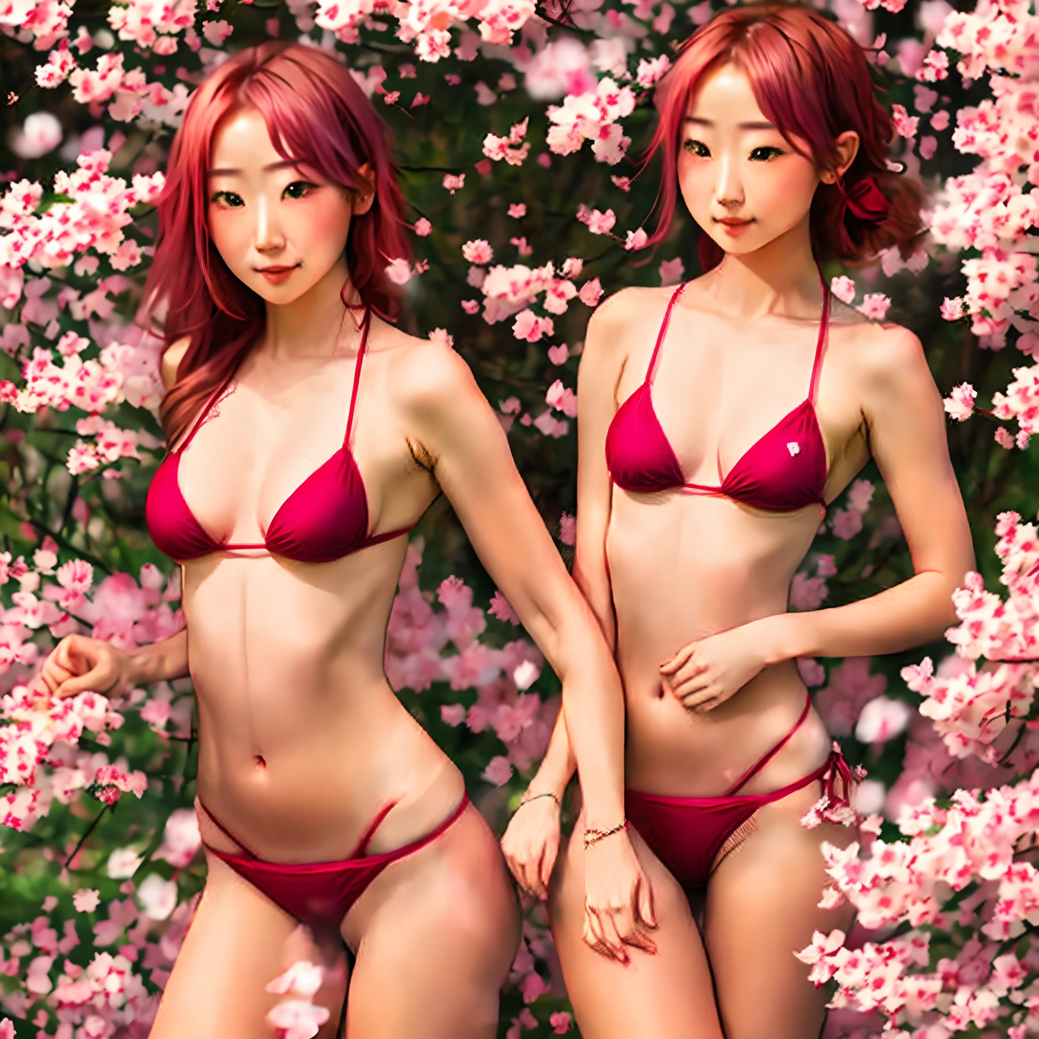 Sakura with bikini