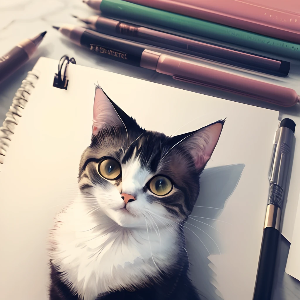 catss　illustratio　doodle