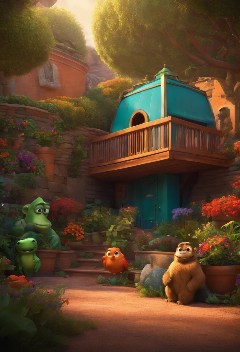 Imagens formato  pixar