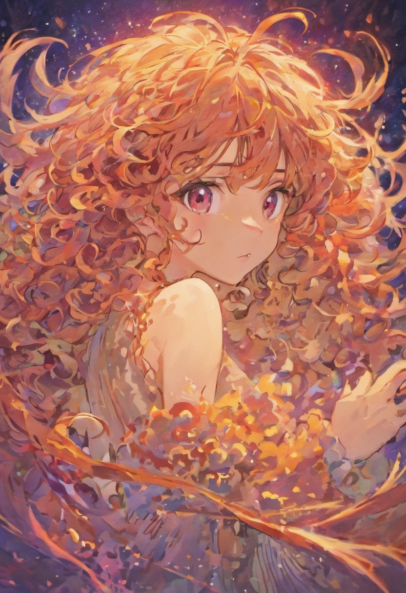 Curly hair