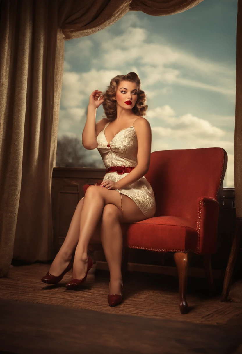 gil elvgren style pin-up