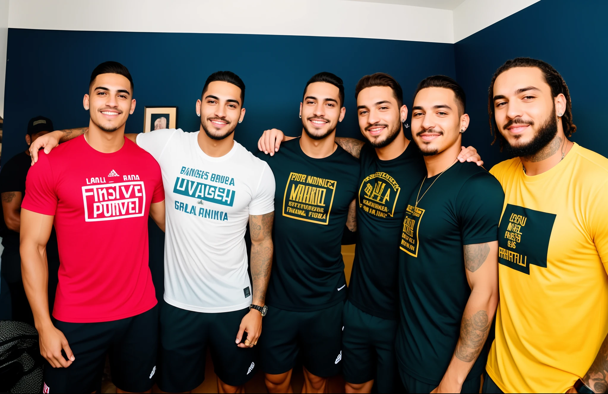 Hombres Gemelos fisicoculturistas entrenando con lenceria femenina. Los gemelos son muy guapos. La lenceria que usan es muy transparente. Los gemelos son hombres pelirrojos.