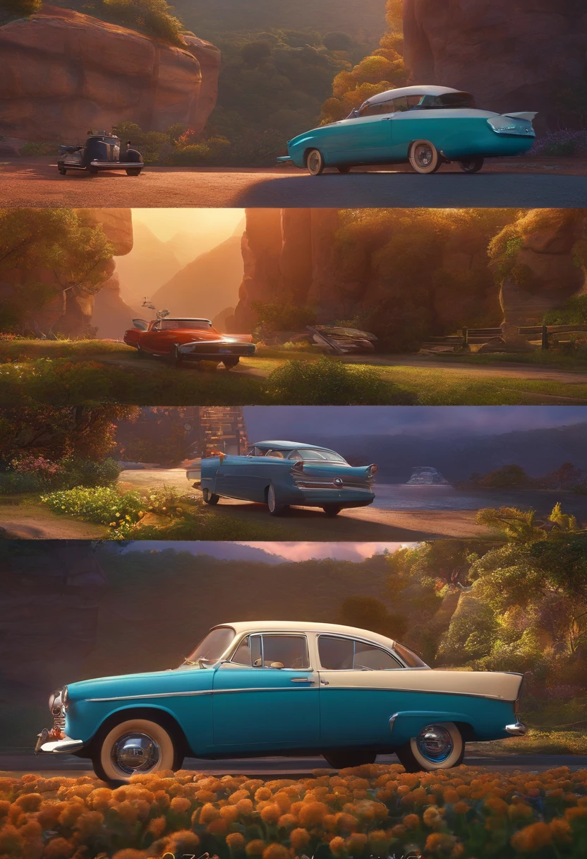 Imagem 2023 estilo filmes Pixar, Com nome "Valdecir", poster, with credits
