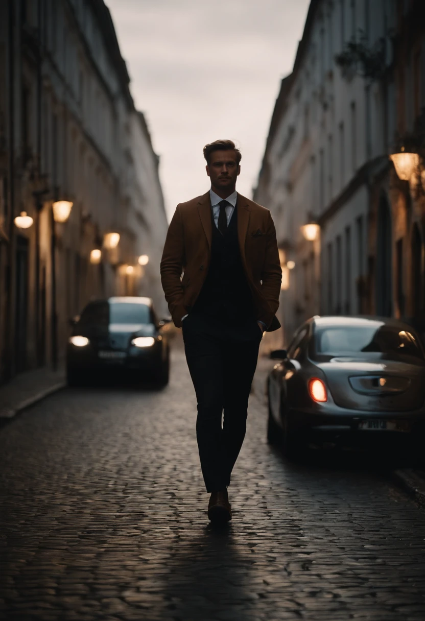 Homme viril nu