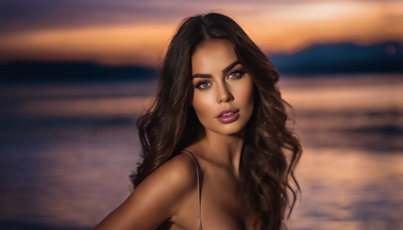 Femme arafed avec débardeur et culotte assortis, fille sexy aux yeux bruns, Portrait Sophie Mudd, cheveux bruns et grands yeux, Selfie d’une jeune femme, yeux, Violet Myers, sans maquillage, maquillage naturel, Visage avec Artgram, Maquillage subtil, Superbe photo du corps entier, clivage, allongée sur un lit, linguerie rouge, dans une chambre qui est lumineuse, grosse fesses, gros seins, cheveux bruns