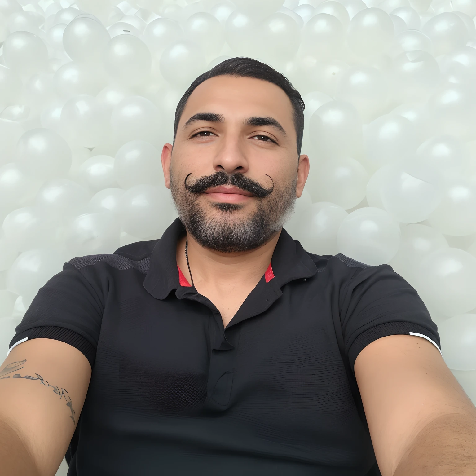 Homem com bigode e bigode no rosto, david rios ferreira, imagem de perfil, Carmelo Blandino, gui guimaraes, Fotografia selfie 8k, (38 anos), Postagem no Reddit, andres rios, selfie de um homem, Federico Pelat, Homens de 45 anos, inspired by Antônio Parreiras