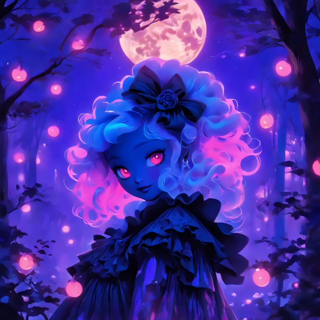 In a moonlit night, a blue-haired gothic lolita casting glowing purple spells. Her eyes, detailed and captivating, filled with determination and a touch of mischief. Her lips, beautifully detailed, curled into an enchanting smile. The intricate lace and ruffles of her gothic lolita attire complement her ethereal presence.
The scene is bathed in an otherworldly glow, with the moon's soft light illuminating the surroundings. A misty forest provides a mysterious backdrop, its trees casting long, eerie shadows. The air is heavy with magic, as swirling purple spells emanate from the lolita's hands.
The artwork showcases the finest craftsmanship, with ultra-detailed strokes bringing the lolita's enchanting presence to life. The colors are vivid, with the purple spells contrasting against the dark blues and blacks of the night. The lighting creates a dramatic atmosphere, emphasizing the magical aura surrounding the lolita.
The medium used for this artwork is a mix of digital illustration and photorealistic rendering. The combination of these techniques creates a unique style that blends fantasy and reality. The attention to detail and the use of physically-based rendering techniques add depth and realism to the artwork.
The overall artistic style is a fusion of gothic and fantasy elements. It portrays a sense of mystery and allure, capturing the essence of the gothic lolita subculture. The color palette is dominated by shades of blue and purple, enhancing the magical atmosphere of the scene.
This prompt aims to generate a high-quality, detailed artwork. The emphasis on realism and the use of professional techniques ensure that every aspect of the artwork is meticulously crafted. The result is a masterpiece that transports the viewer into a world of magical possibilities.
Tags: blue-haired, gothic lolita, glowing purple spells, moonlight, detailed eyes, detailed lips, misty forest, swirling spells, enchanting smile, intricate lace, ruffles, ethereal presence, otherwor