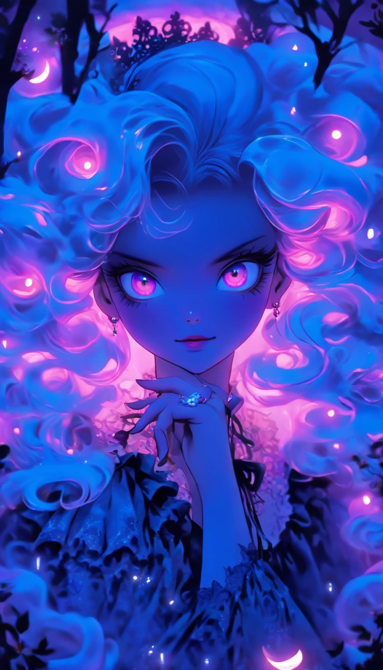 In a moonlit night, a blue-haired gothic lolita casting glowing purple spells. Her eyes, detailed and captivating, filled with determination and a touch of mischief. Her lips, beautifully detailed, curled into an enchanting smile. The intricate lace and ruffles of her gothic lolita attire complement her ethereal presence.
The scene is bathed in an otherworldly glow, with the moon's soft light illuminating the surroundings. A misty forest provides a mysterious backdrop, its trees casting long, eerie shadows. The air is heavy with magic, as swirling purple spells emanate from the lolita's hands.
The artwork showcases the finest craftsmanship, with ultra-detailed strokes bringing the lolita's enchanting presence to life. The colors are vivid, with the purple spells contrasting against the dark blues and blacks of the night. The lighting creates a dramatic atmosphere, emphasizing the magical aura surrounding the lolita.
The medium used for this artwork is a mix of digital illustration and photorealistic rendering. The combination of these techniques creates a unique style that blends fantasy and reality. The attention to detail and the use of physically-based rendering techniques add depth and realism to the artwork.
The overall artistic style is a fusion of gothic and fantasy elements. It portrays a sense of mystery and allure, capturing the essence of the gothic lolita subculture. The color palette is dominated by shades of blue and purple, enhancing the magical atmosphere of the scene.
This prompt aims to generate a high-quality, detailed artwork. The emphasis on realism and the use of professional techniques ensure that every aspect of the artwork is meticulously crafted. The result is a masterpiece that transports the viewer into a world of magical possibilities.
Tags: blue-haired, gothic lolita, glowing purple spells, moonlight, detailed eyes, detailed lips, misty forest, swirling spells, enchanting smile, intricate lace, ruffles, ethereal presence, otherwor