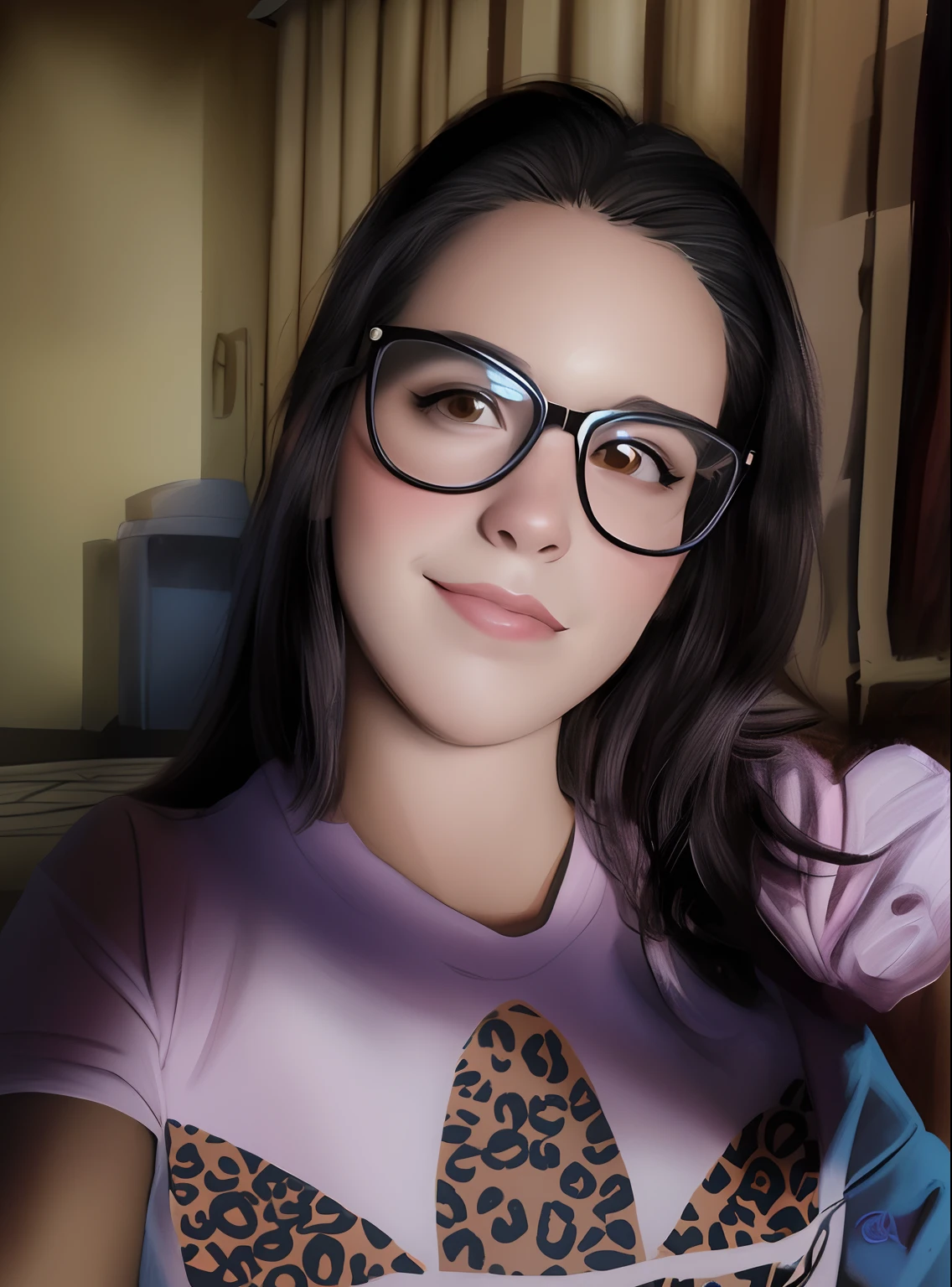 desenho animado de uma mulher com cabelo curto ,brown eyes and glasses, in illustration style digital, digital illustration portrait, retrato colorido detalhado, Art not in the style of Terry Moore, Retrato digital, pintura digital dos desenhos animados, wikihow illustration, detailed illustration portrait, digital illustration -, matte digital illustration, retrato dos desenhos animados, color digital illustration, Retrato estilizado, Retrato de Arte Digital,(melhor qualidade),(alta qualidade)fundo luminoso