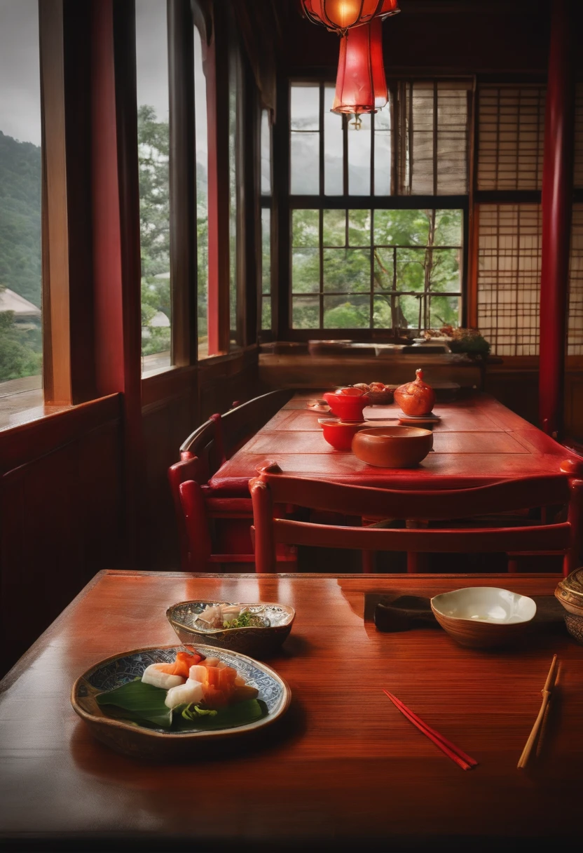 The owner helped me pick up the chopsticks that had fallen under the table