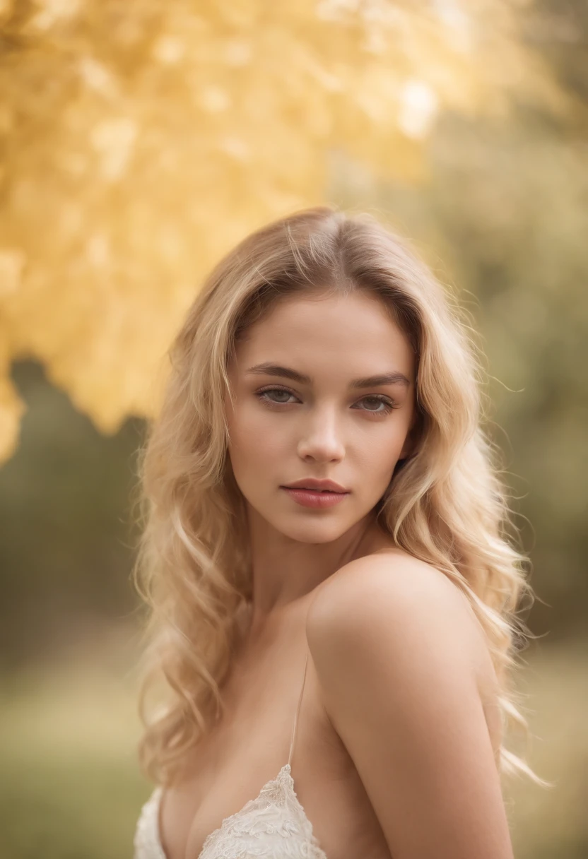 FEMME SEXY, 20 ans, mince, athletic, skin not tanned but shiny, seins grosses, Taille fine, blond curly hair, lingerie blanche, Realstic, photographie, real, naturel, latinos