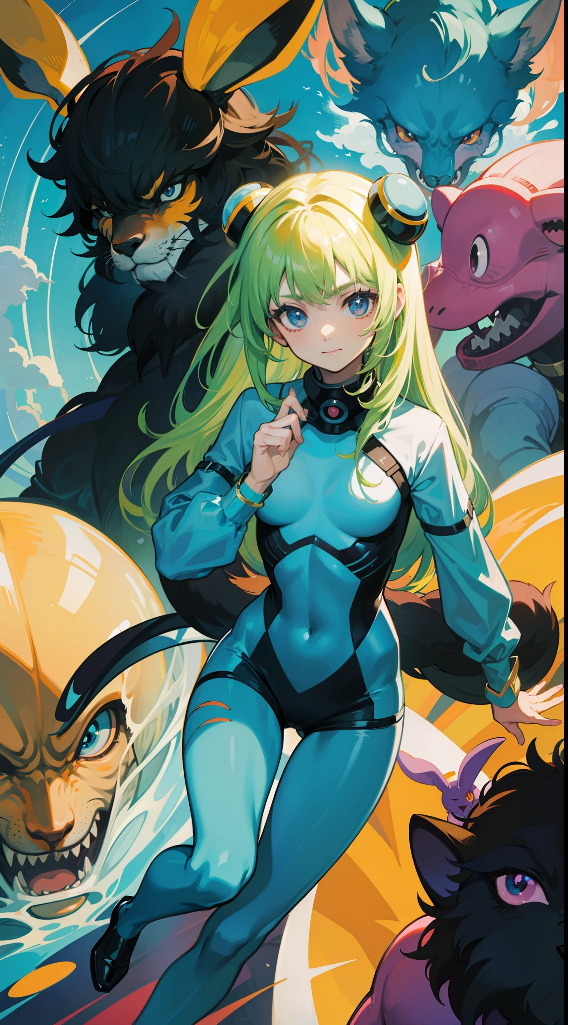 Animal, personagens de anime, Different alien species