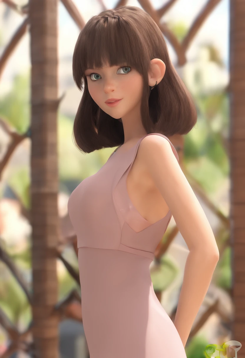 personagem dos desenhos animados de uma mulher, de pele branca, cabelo longo, liso e preto, de olhos castanhos com uma camisa azul, animation character, Caractere estilizado, animation style rendering, 3D estilizado, Arnold Maya render, 3 d render stylized, toon render keyshot, Personagem 3D, Personagem 3D, 3d rendering stylized, 3 d character render, personagem de desenho animado, Personagem de close up, Pose de personagem, (Estilo Pixar) (master part:1.2) (Bokeh) (melhor qualidade) (pele detalhada) (textura detalhada) (8k) (argila) (Cinematic lighting) (foco nítido