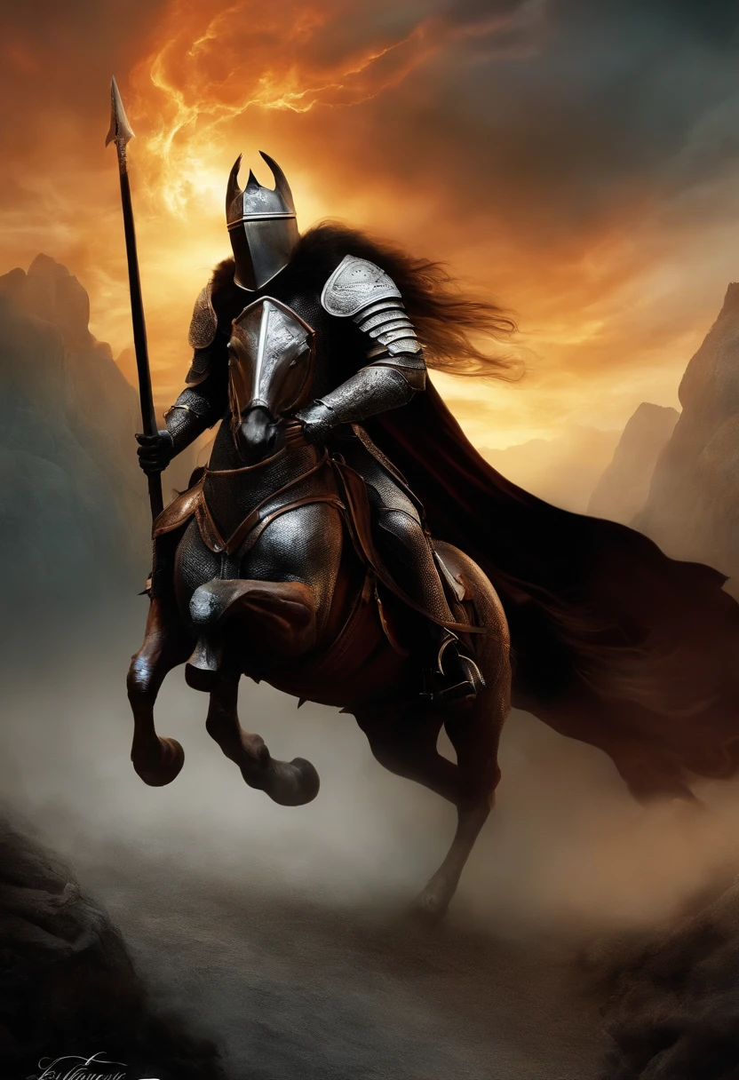 knight is called Death and Hades (Hell) follows him closely