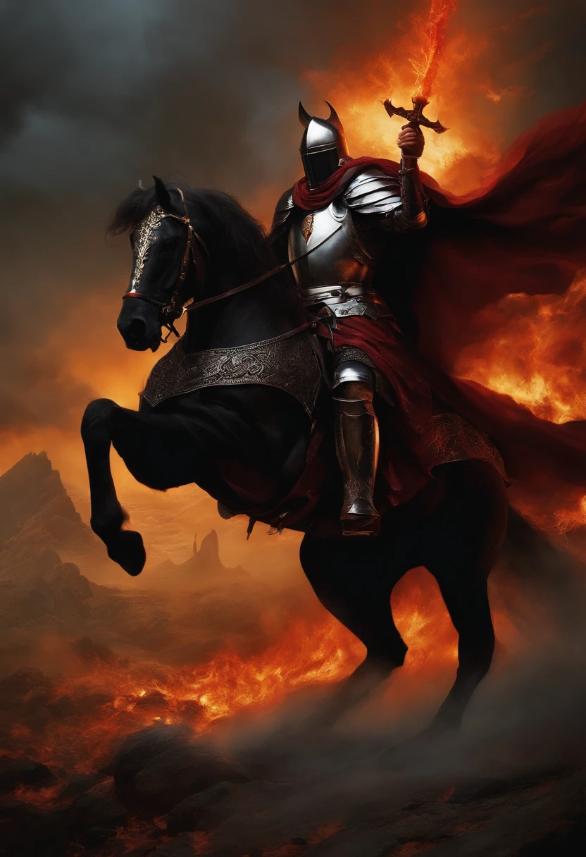 knight is called Death and Hades (Hell) follows him closely
