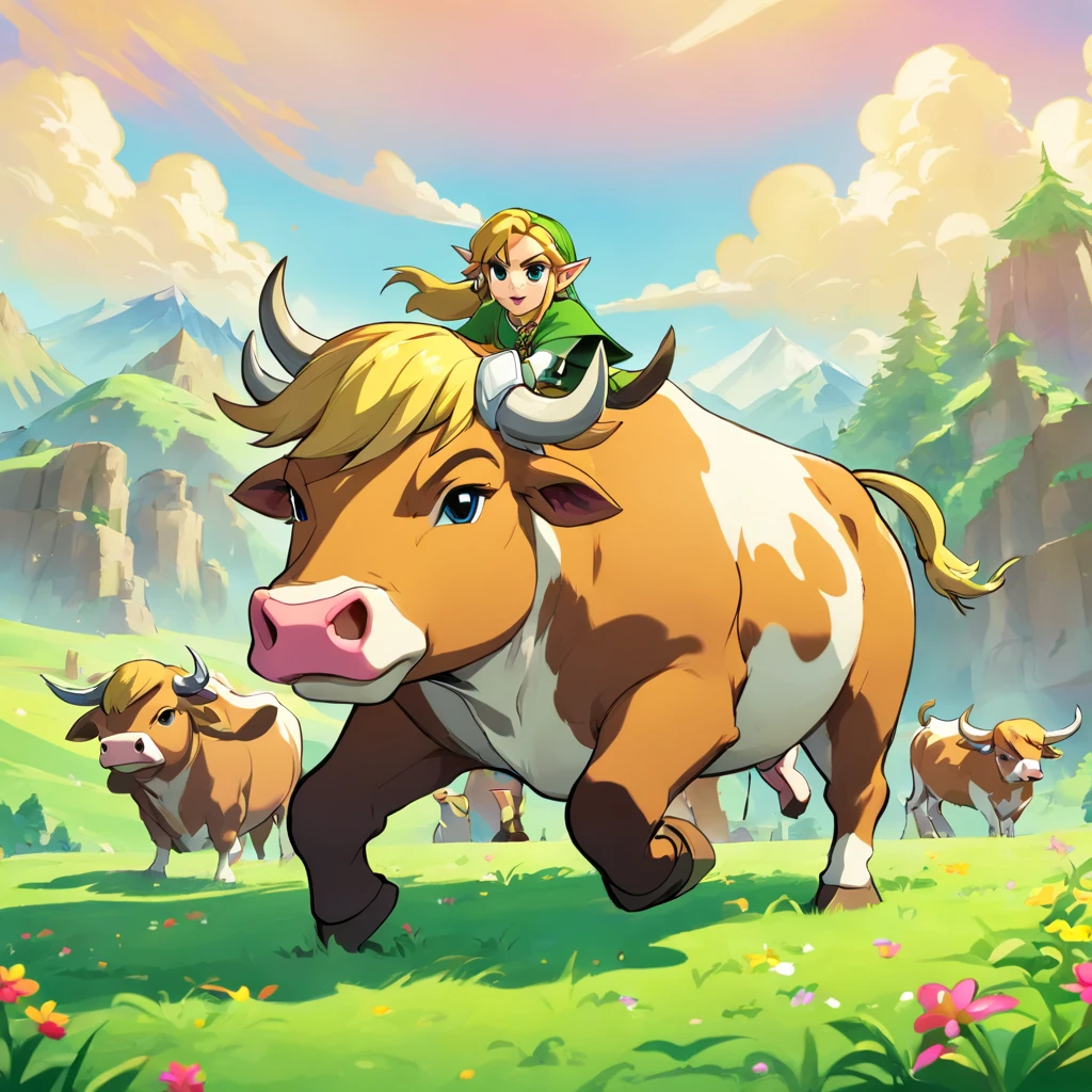 Cattle who fight hard