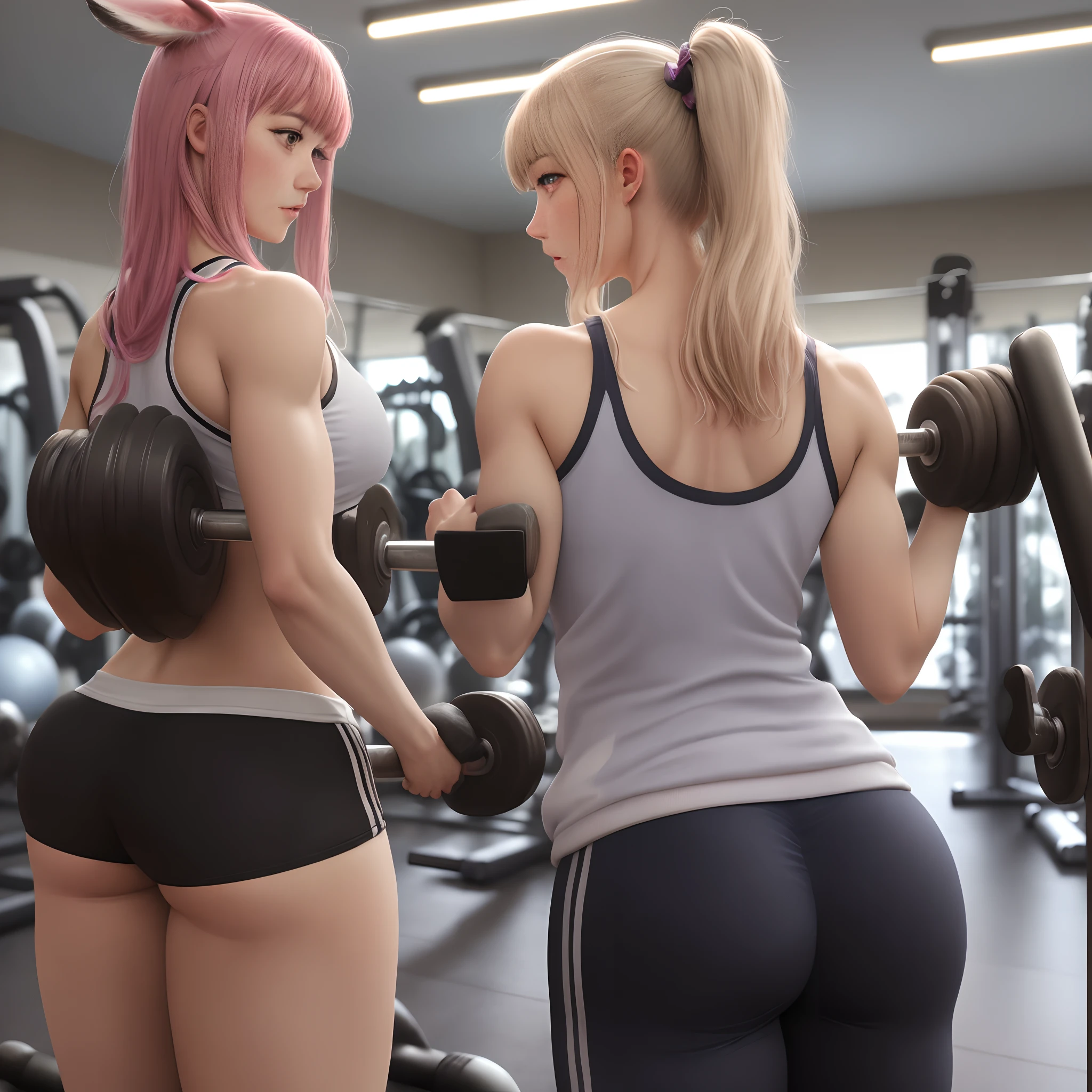 Kangourou at the gym