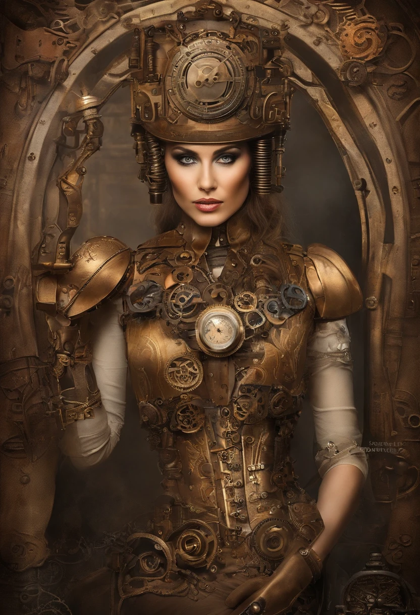 femme bionic cyberpunk