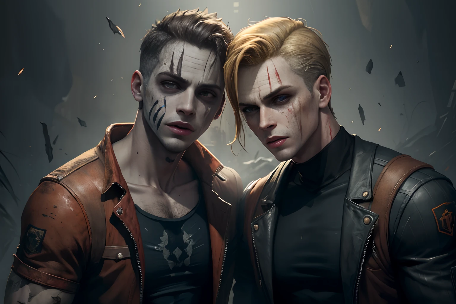 Dead by daylight legion franck and albert wesker being friends